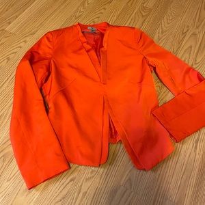 Womens orange blazer
